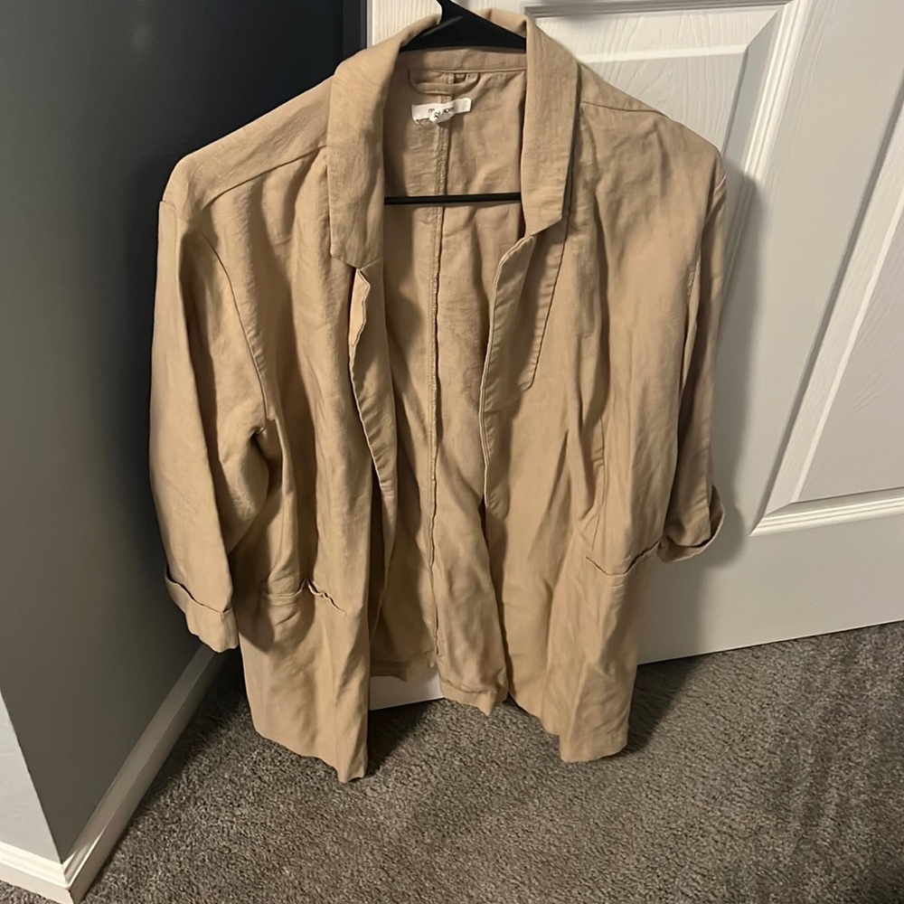 Tan blazer